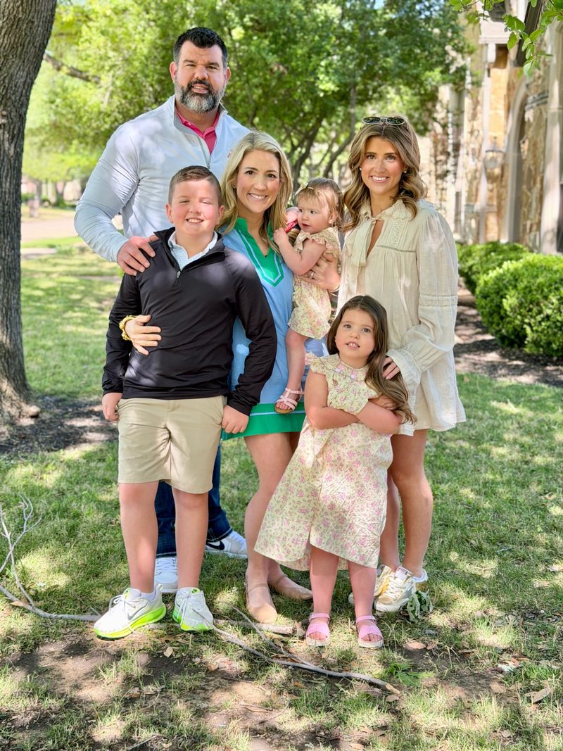 Nick Good with his family